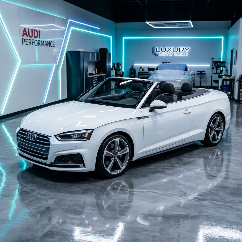 Audi A5 Cabrio Tente Tamiri ve Hidrolik Arızaları