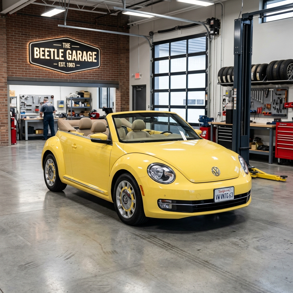 VW Golf Cabriolet Tente Halat ve Motor Revizyonu